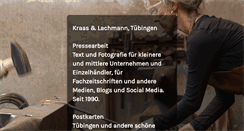 Desktop Screenshot of kraas-lachmann.com